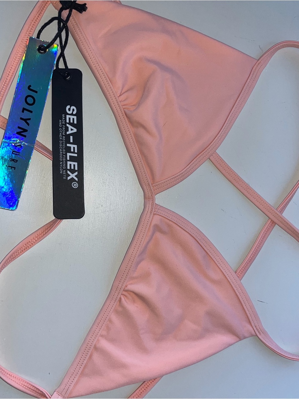 Jolyn Sea-Flex Lily Triangle Bikini Top in Coronado